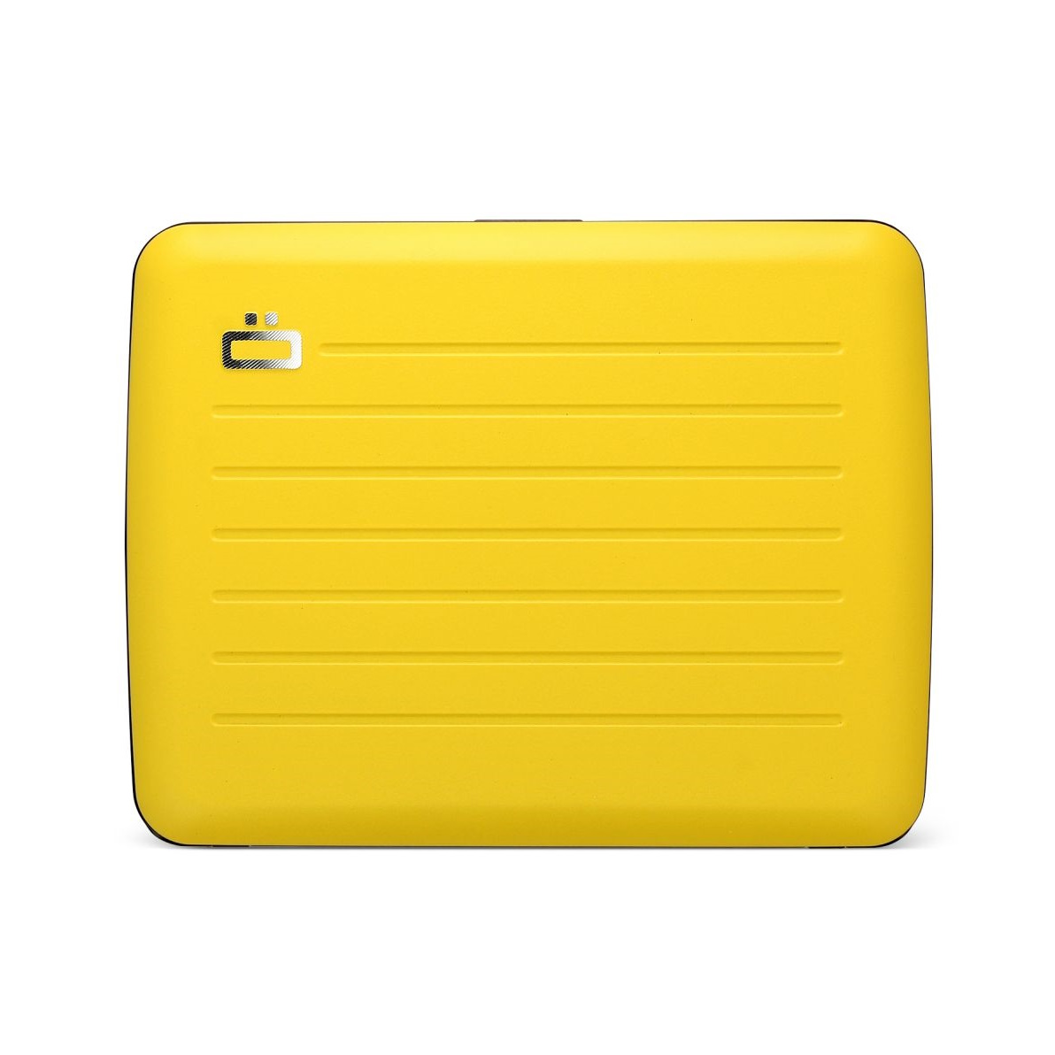 OGON Aluminum Wallet Smart Case V2.0 Large - Matt Yellow